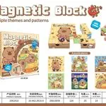 Klocki Magnetyczne Magnetic Block Kapibara 20mm 25 el.