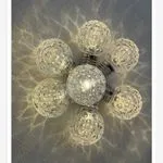 Ozdoba Świąteczna Żarówka LED 5,50x8cm Przezroczysta 12szt
