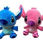 Maskotka Pluszowa Stitch i Angel Mix Kolorów 12szt