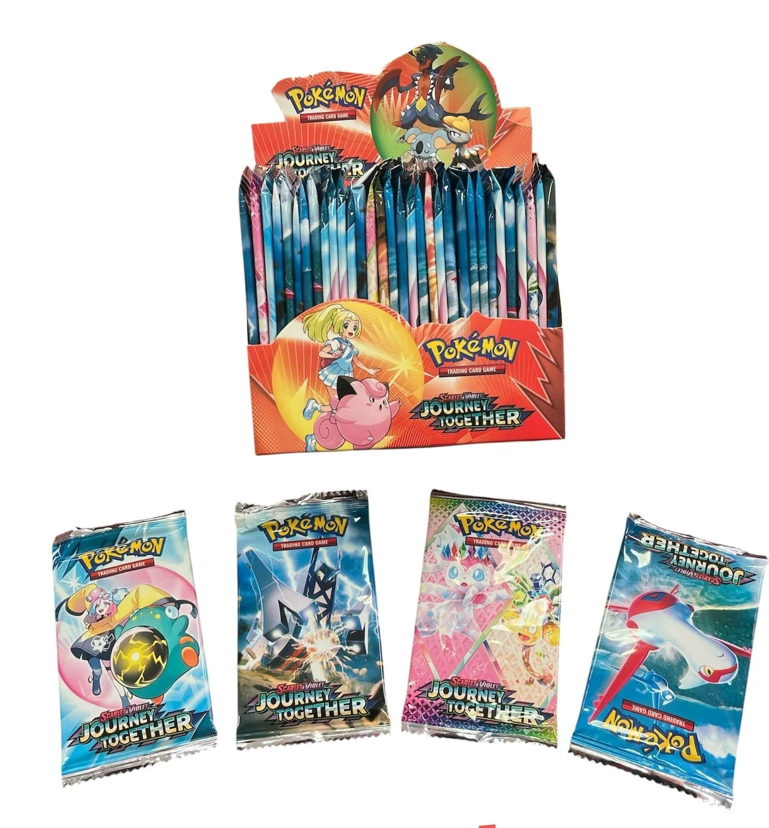 Karty Pokemon Scarlet & Violet Journey Together 12 szt. Display