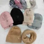 Komplet czapki i komin dla dzieci 54-58cm różne kolory