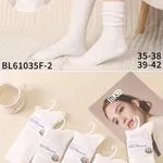 Skarpetki damskie Alina BLG1035-F 35-38/39-42 białe