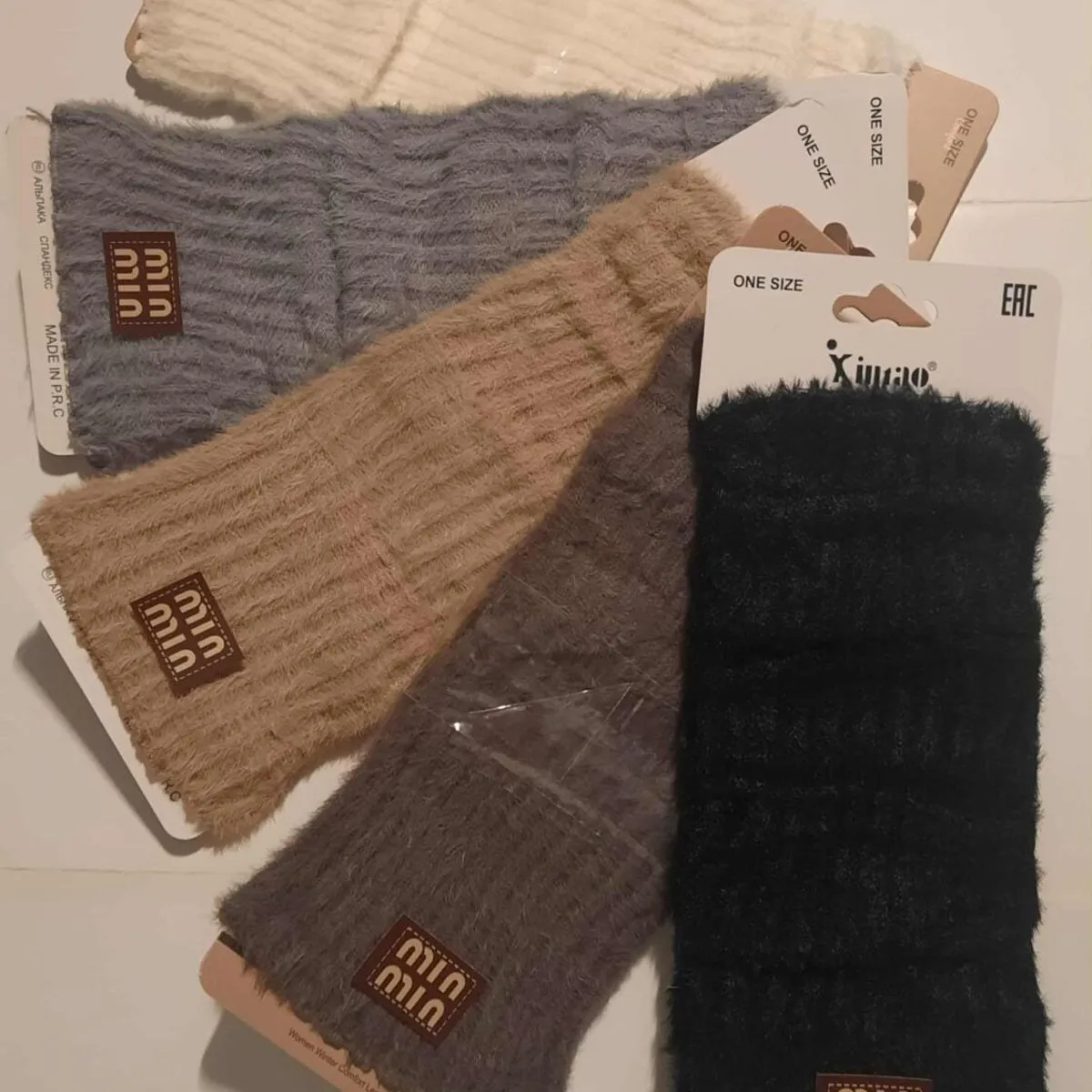 Skarpetki Damskie na Golenie Miu Miu One Size