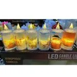LED Świece dekoracyjne 8cm różne wysokości