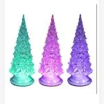 Lampki LED choinki 14.70cm zielony/fioletowy/różowy