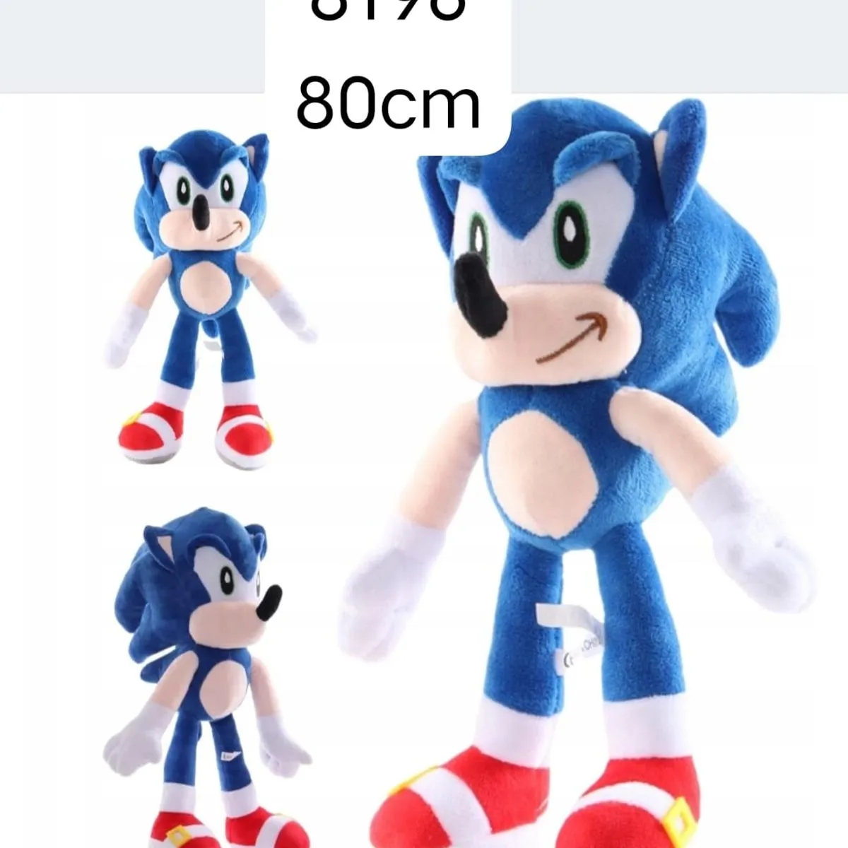 Maskotka Pluszowa Sonic 80cm