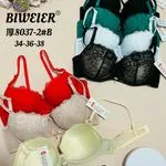 Biustonosz damski Bwayer koronkowy 34-36-38 różne kolory