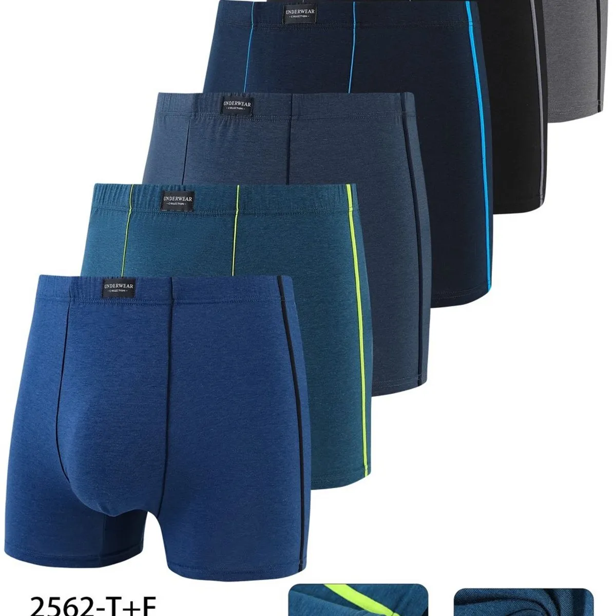 Bokserki męskie TOM.NY 85% bawełna S-XXL