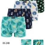 Bokserki męskie bamboo 95% 5% elastan rozmiary S-XXL