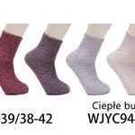Skarpetki damskie ciepłe bukla 35-39/38-42