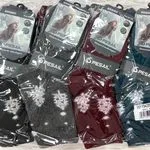 Skarpetki damskie Pesail z motywem śnieżynek 24 szt