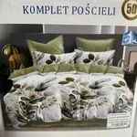 Komplet Pościeli 3CZ 200/220 Rui Bang zielony liściowy
