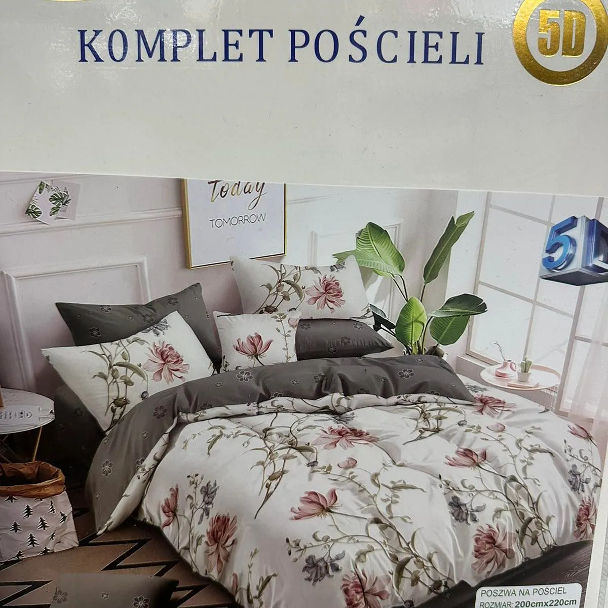 Komplet Pościeli 3D 200/220 Rui Rui Bang Bang