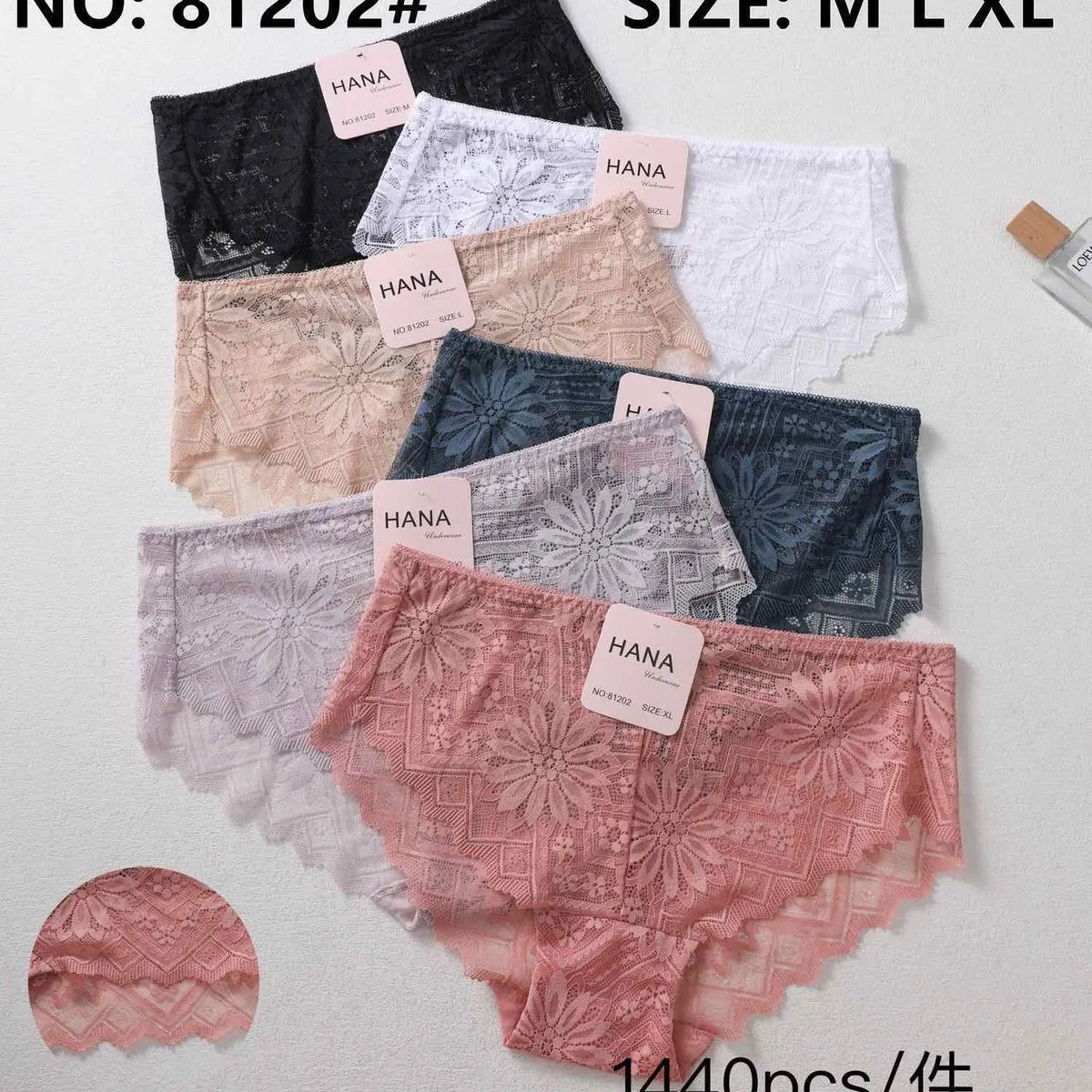 Majtki damskie HANA koronkowe M L XL 6 kolorów
