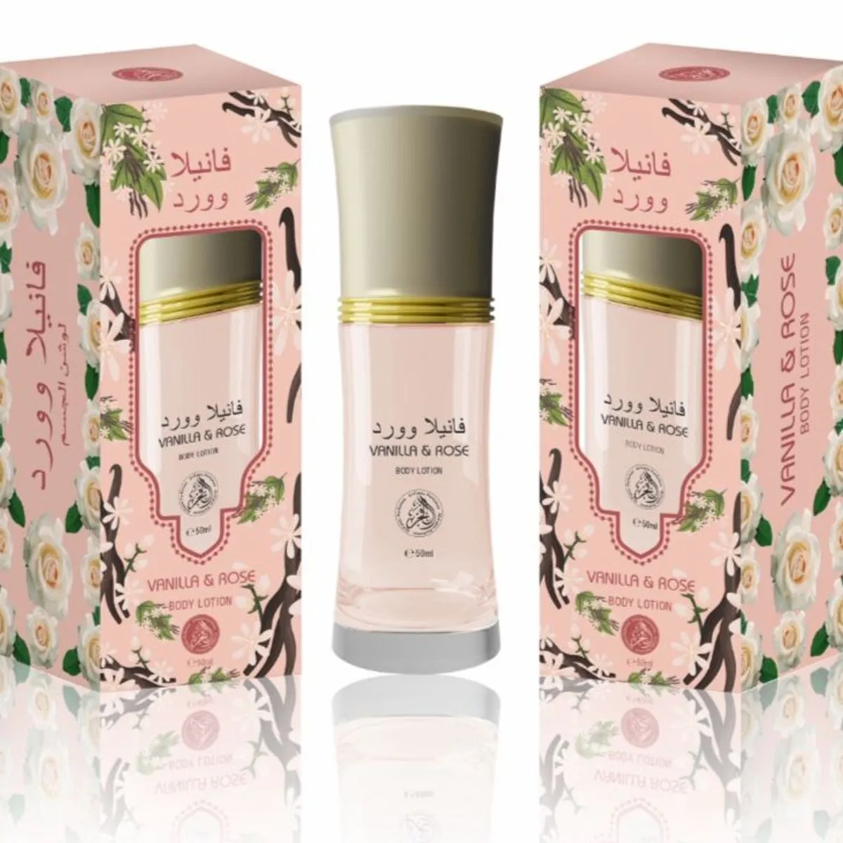 Balsam do Ciała MANASIK Wanilia i Róża 50ml