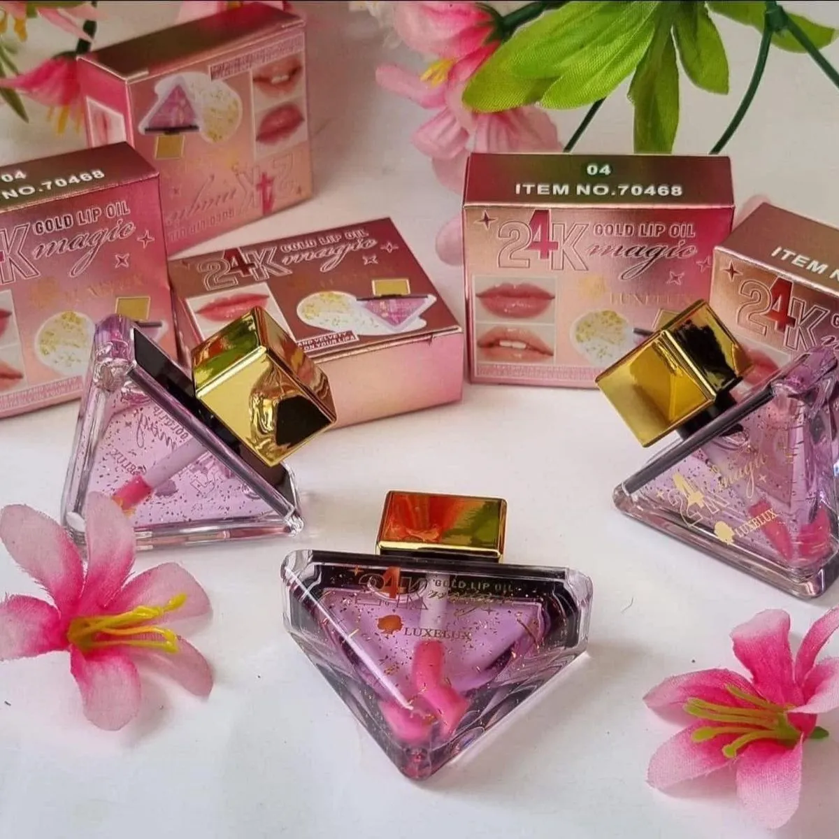 Pomadki 24K Magic Lip Gloss 24 szt