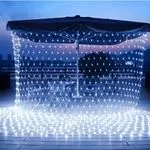 Siatka Kurtyna LED Zewnętrzne 3x2m 268LED