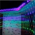Siatka Kurtyna LED Zewnętrzne 3x2m 268LED