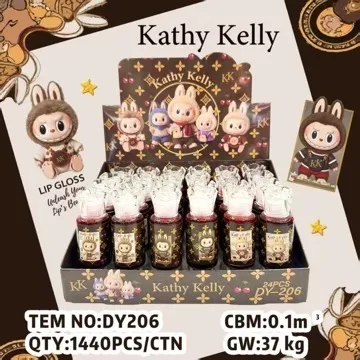 Błyszczące do Ust Lip Gloss Kathy Kelly DY206 0.1ml