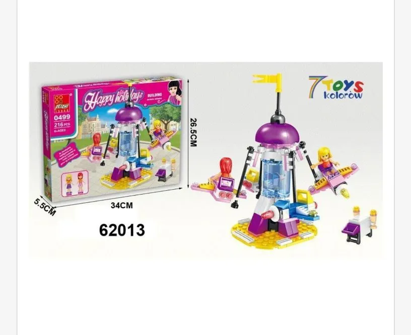 Klocki Happy Holidays Karuzela 34 cm