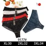 Majtki damskie koronkowe XL-3XL 9177# 6 kolorów
