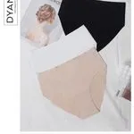 Majtki damskie DYN bezszwowe M XL 2XL beżowe/czarne NO.984