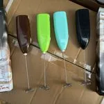 Spieniacz do kawy na baterie 2xR6, 4 kolory