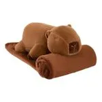 Maskotka z Kocyk Bobas Beaver Brązowa