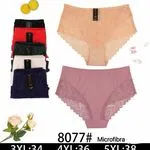 Majtki damskie mikrofibra 3XL-34, 4XL-35, 5XL-38 8077#