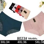 Majtki damskie koronkowe 3XL-38, 4XL-36, 5XL-38 mikrofibra