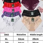 Majtki damskie koronkowe stringi XL-3XL, 8965
