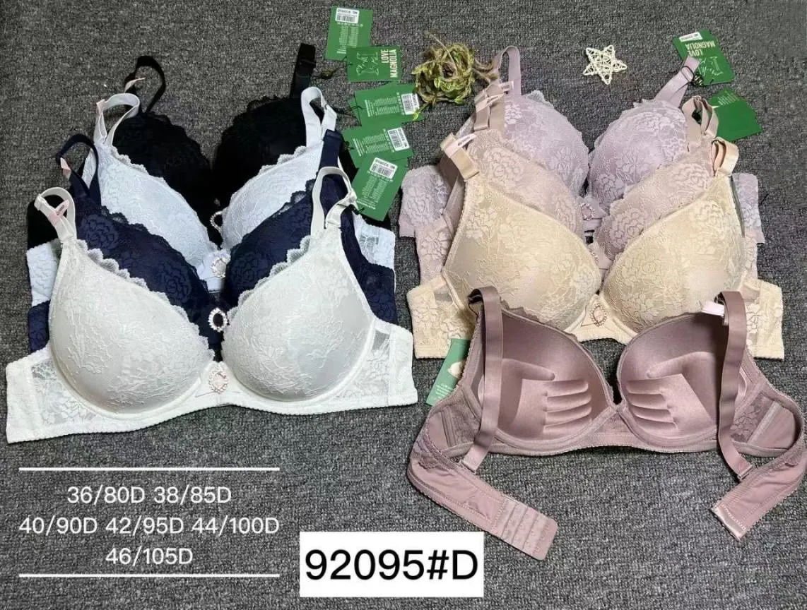 Biustonosz damski koronkowy 75B/80D 38/85D 40/90D 95D