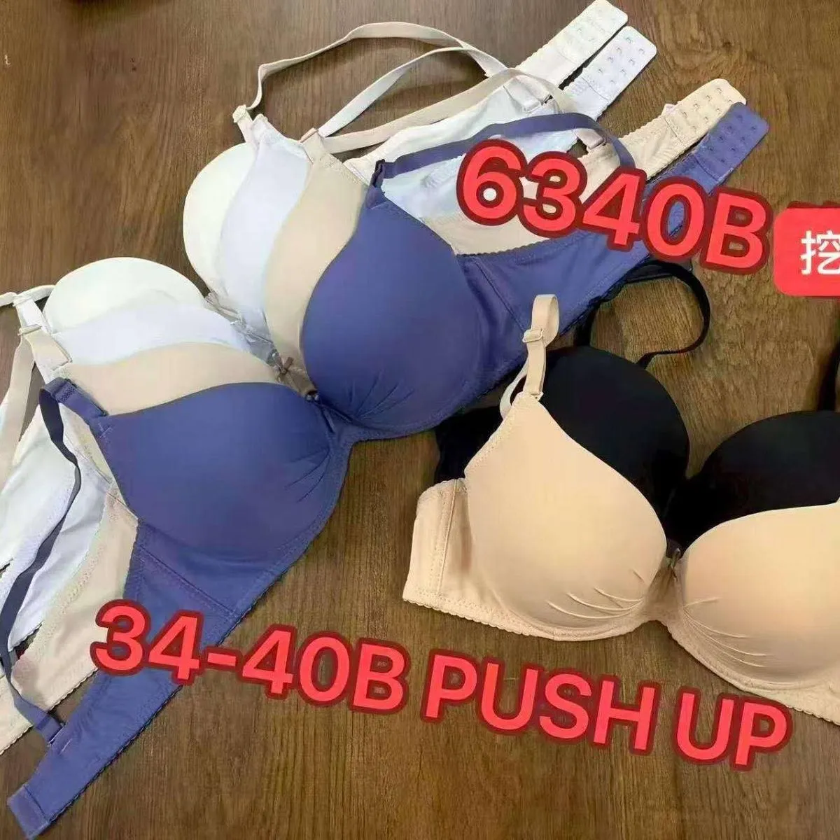 Biustonosz Damski Push Up 34-40B 63408B