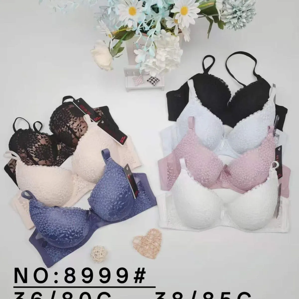 Biustonosz damski koronkowy NO: 8999# różne kolory