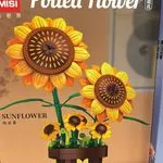 Klocki Kwiaty DONGAI Sunflower Potted Flower G11-1102