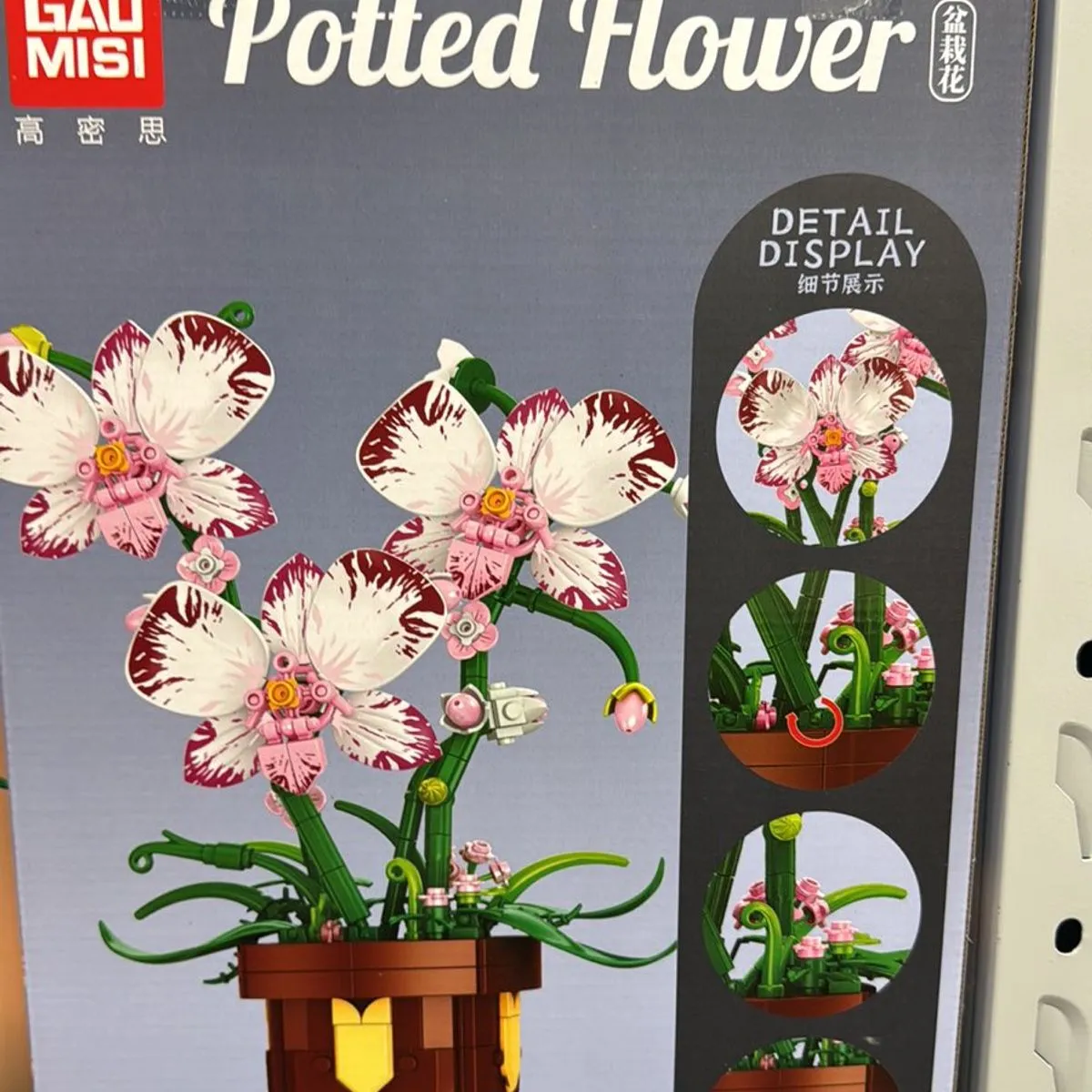 Klocki GAI Misi Potted Flower - orchidee w doniczce