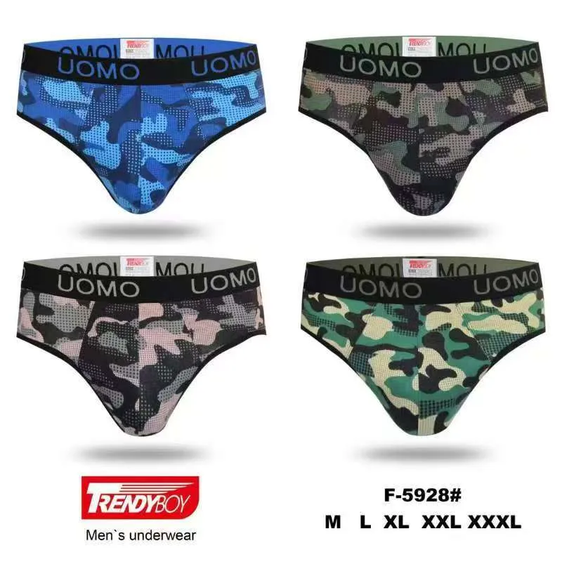 Męskie bokserki TrendyBoy UOMO wzorzyste M-L-XL-XXL-XXXL