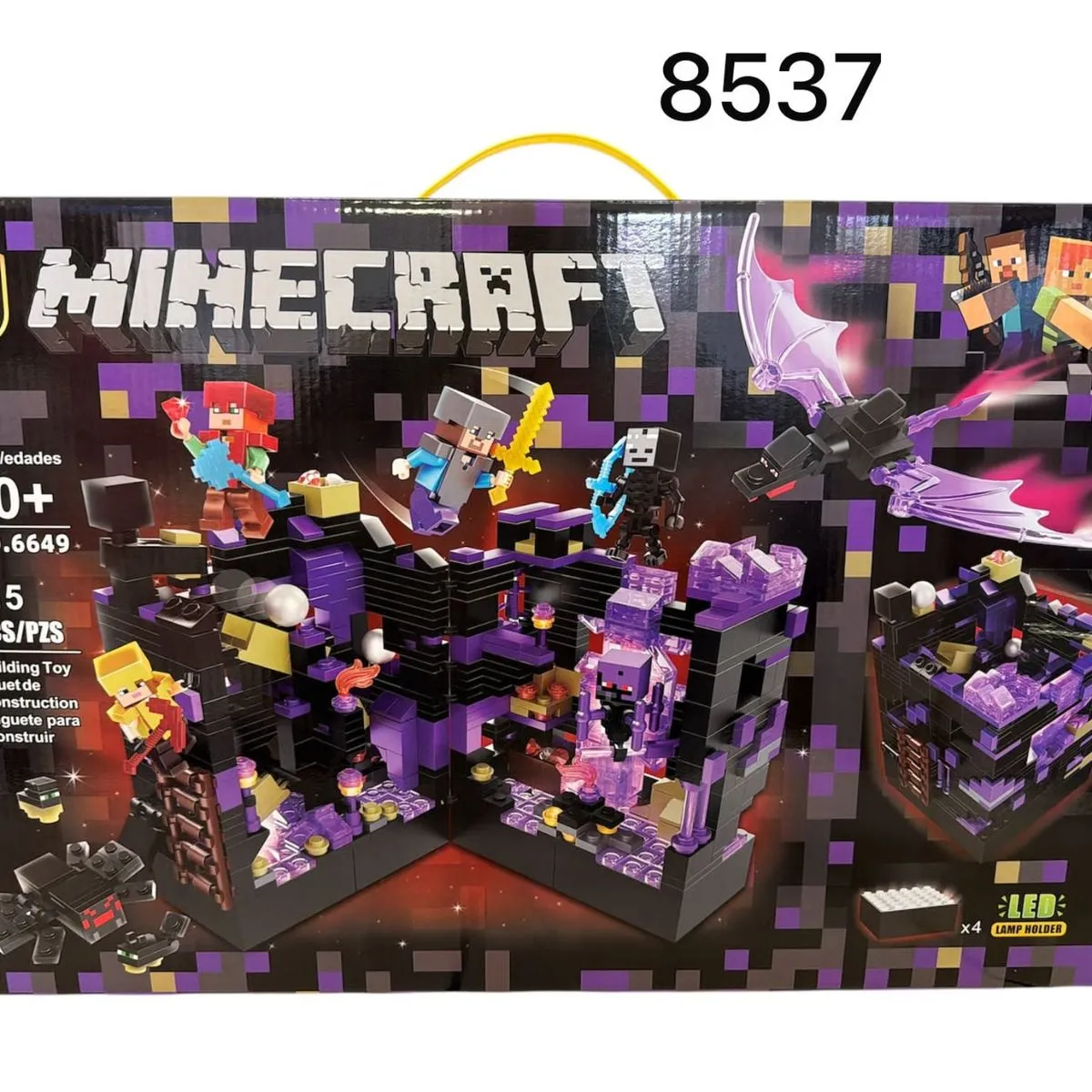 Klocki Minecraft Magnetic ULX 915PCS 10+