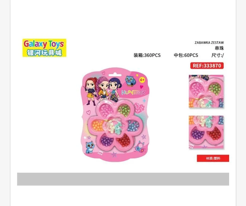 Zestaw zabawek do robienia bransoletek Galaxy Toys REF 33370