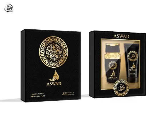 Zestaw Eau de Parfum Aswad 100ml + Balsam do ciała 100ml