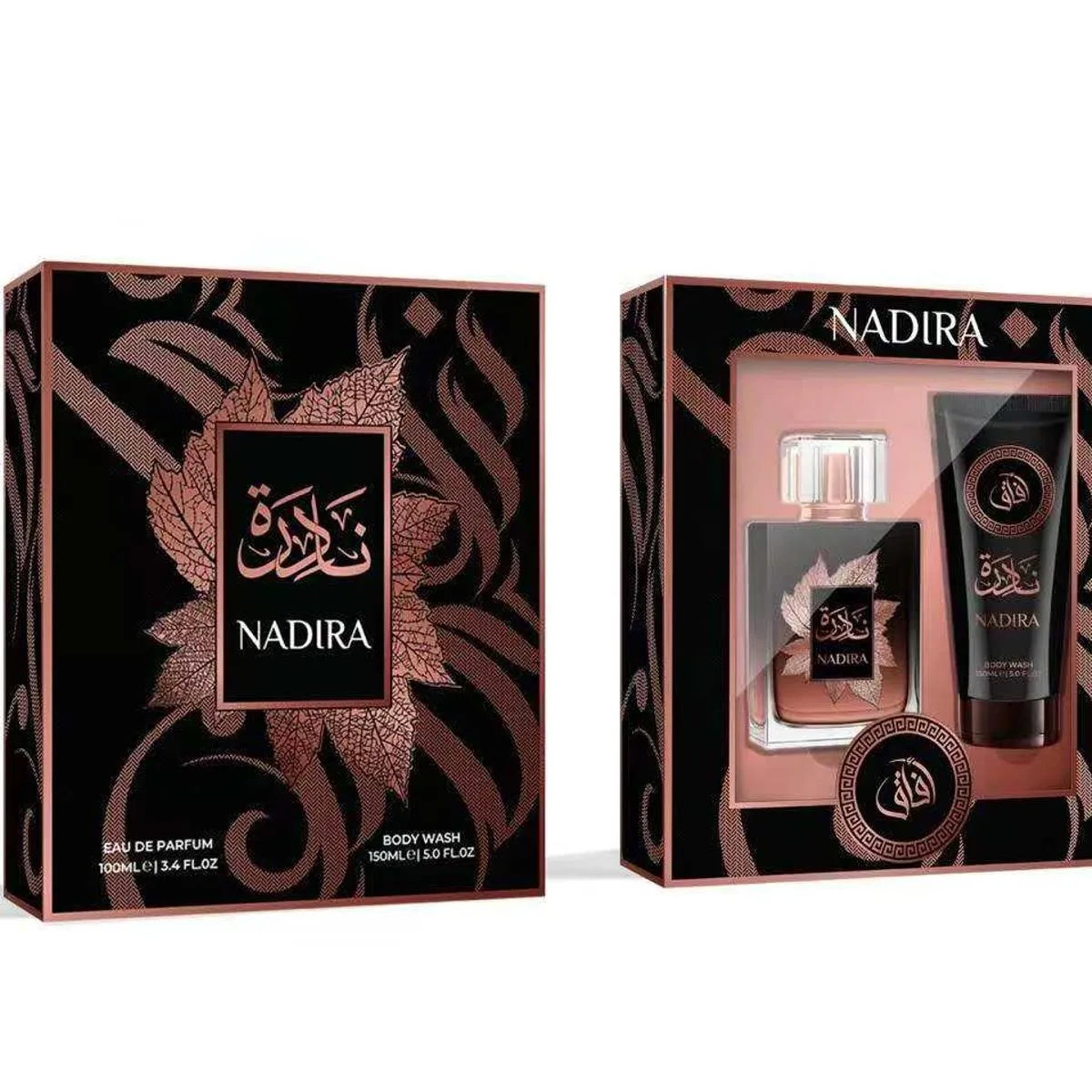 Zestaw Perfum Eau de Parfum Nadira 100ml + Balsam do Ciała 250ml