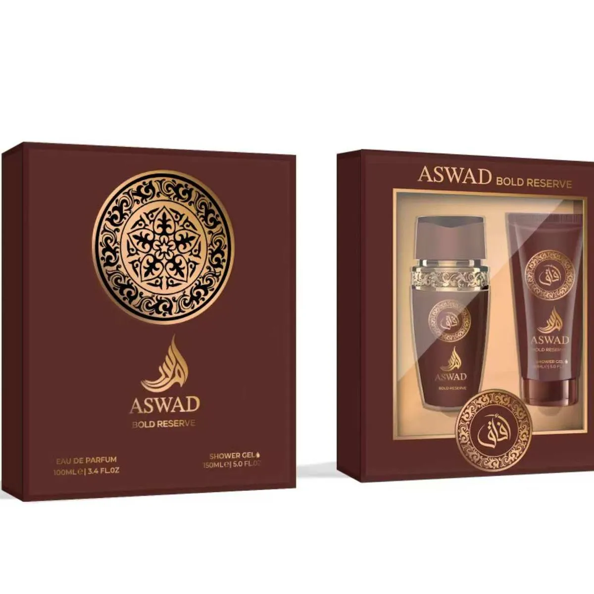Zestaw Aswad Bold Reserve Perfume 100ml + Shower Gel
