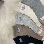 Skarpetki damskie prążkowane z metką MUI MUI 5 kolorów