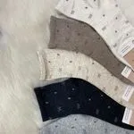 Skarpetki damskie z motywem kokardki, 5 kolorów