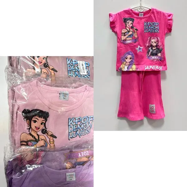 Komplet Ubrań Dziecięcych Kpop Hunters 3-10L