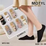 Skarpetki damskie motylkowe bambusowe MZY-103 roz.