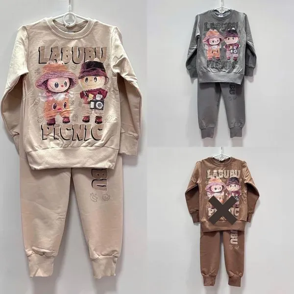 Komplet Ubrań Dziecięcych Labubu 3-10L Piknik