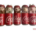 Labubu CocaCola - Pluszowa Figurka w Puszce, Mix Kolorów, 12 szt.