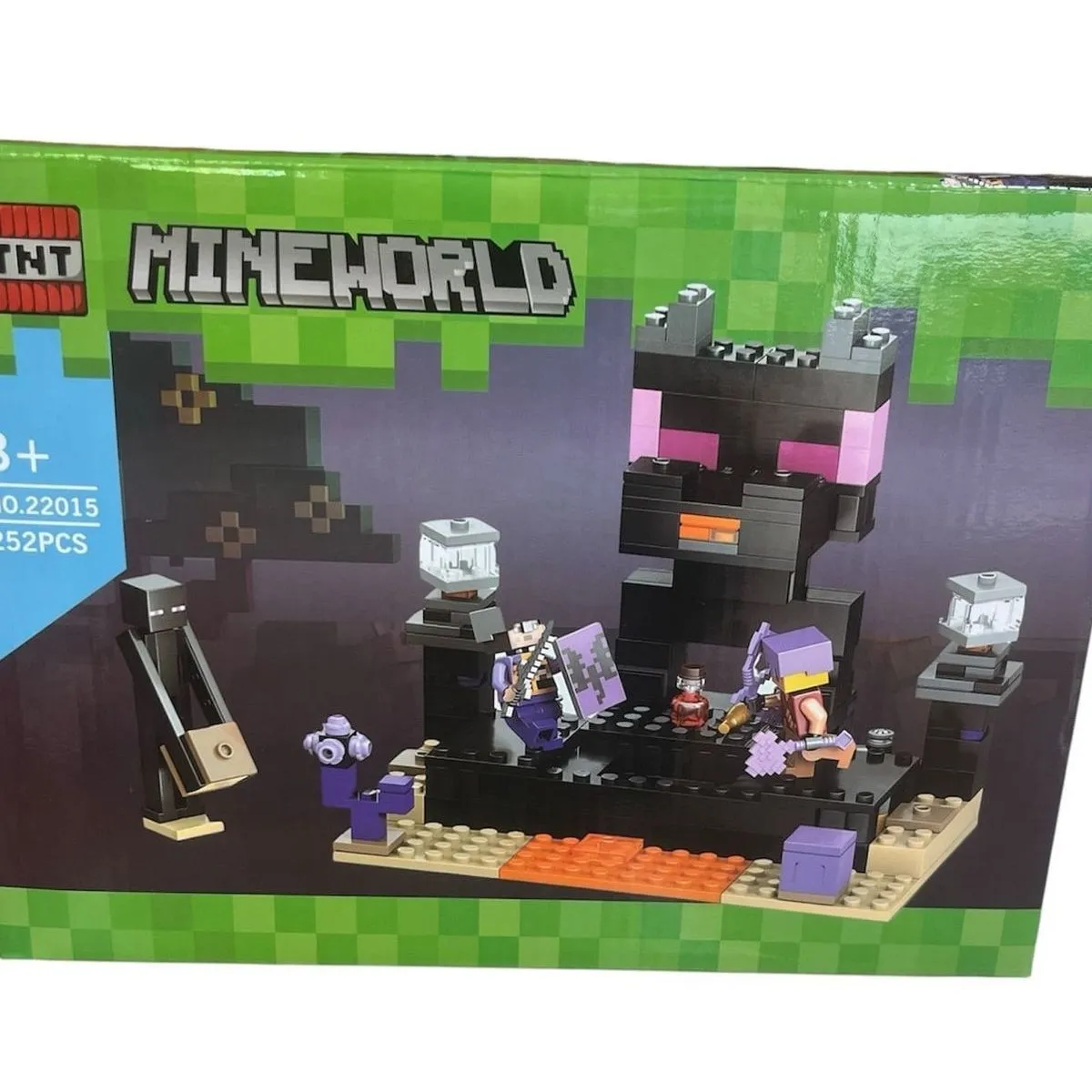 Klocki My World 252PCS MineWorld Smok i Enderman
