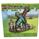 Klocki MineWorld 427PCS - Zestaw Miecz NO.22014